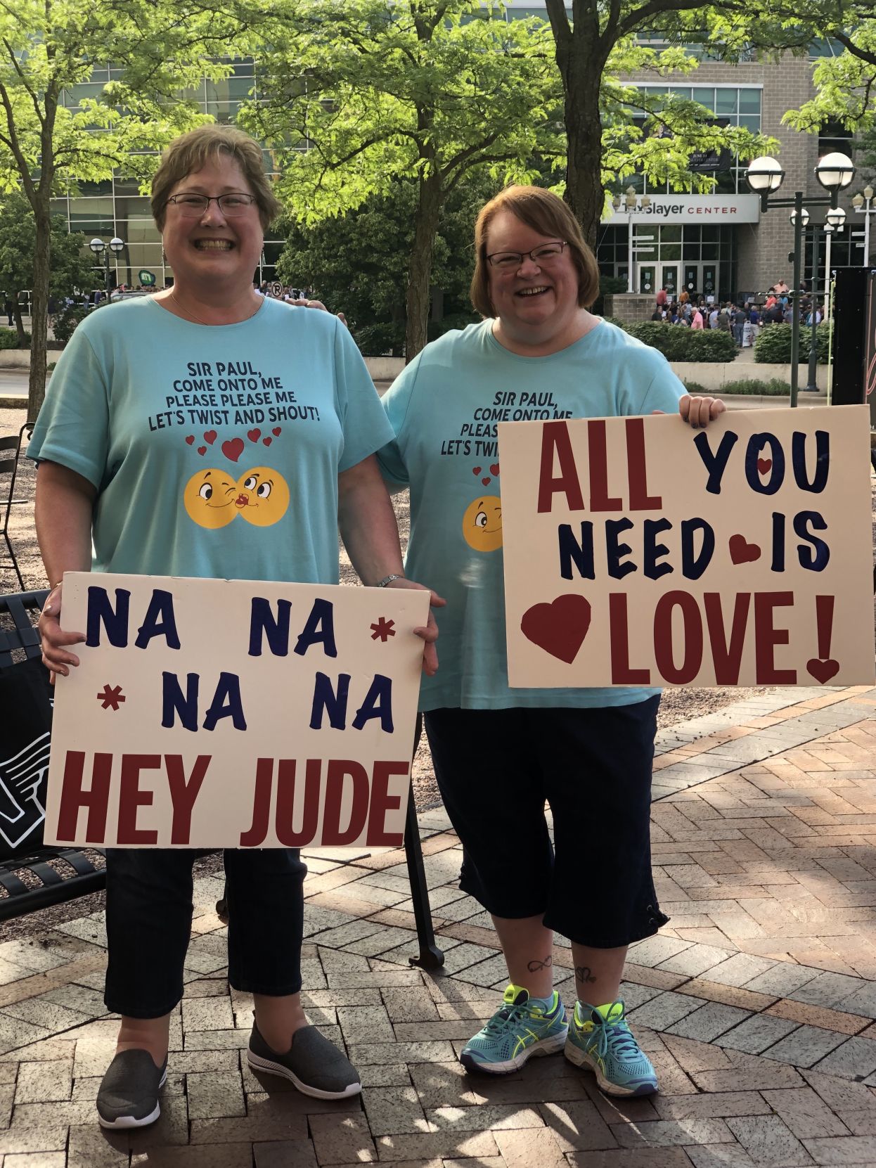 Friends since kindergarten, Paul McCartney fans for life